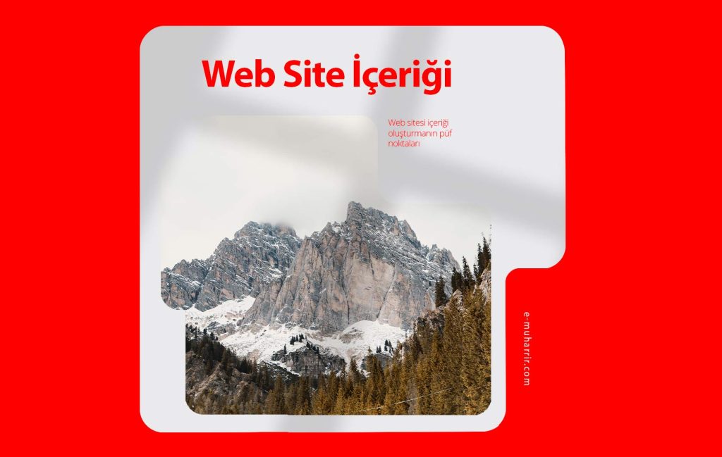 web sitesi içeriği nasıl yazılır?